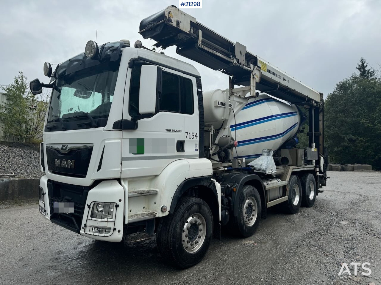 MAN TGS 35.500 - Mikser za beton: slika 2 MAN TGS 35.500 - Mikser za beton: slika 2