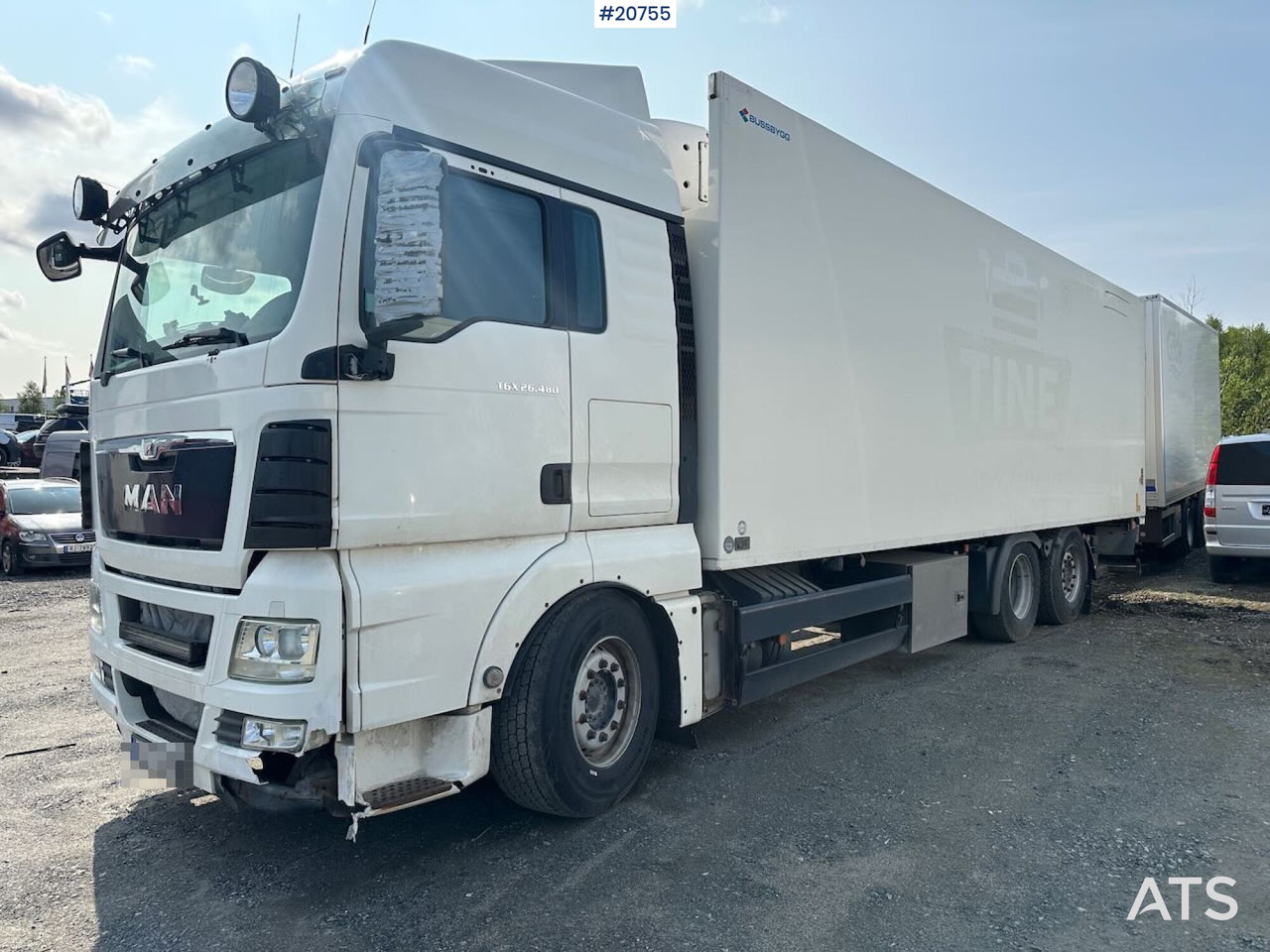 MAN TGX 26.480 6x2 skapbil m/ Bussbygg skap og lift - Kamion sa zatvorenim sandukom: slika 2 MAN TGX 26.480 6x2 skapbil m/ Bussbygg skap og lift - Kamion sa zatvorenim sandukom: slika 2