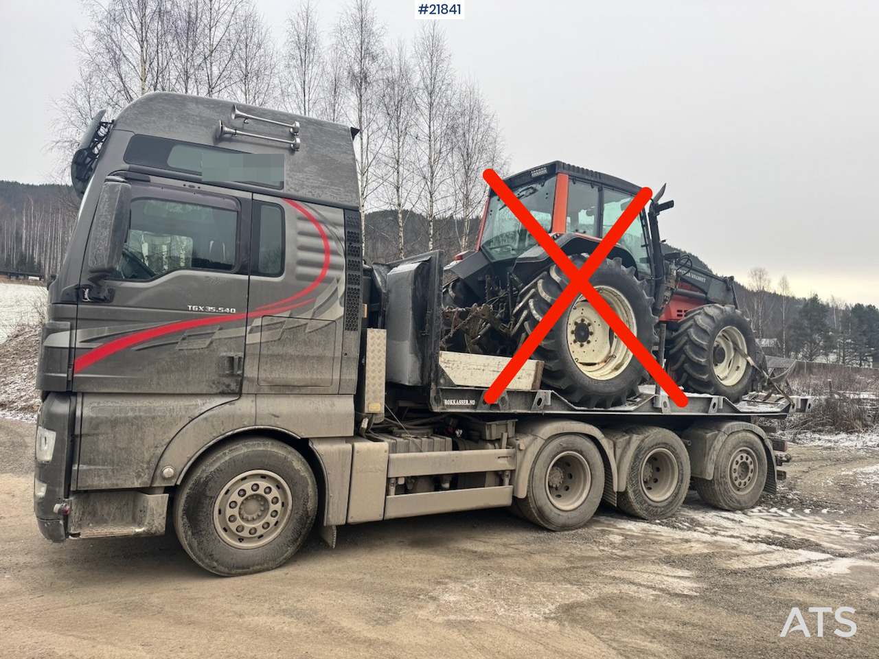 MAN TGX 35.540 Tridem Krokbil m/ Kranhydraulikk. - Kamion sa hidrauličnom kukom: slika 3 MAN TGX 35.540 Tridem Krokbil m/ Kranhydraulikk. - Kamion sa hidrauličnom kukom: slika 3