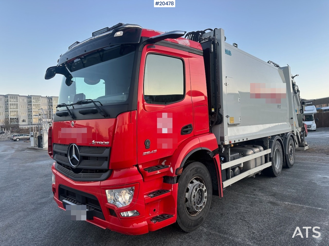Mercedes 2021 - Kamion za smeće: slika 2 Mercedes 2021 - Kamion za smeće: slika 2