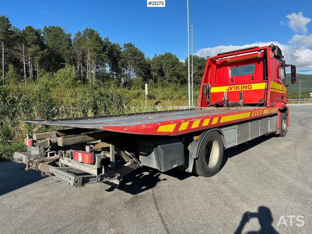 Mercedes ACTROS 1935 4x2 bergingsbil. Nyoverhalt styringsenhet. SE VIDEO - Šlep vozilo: slika 4 Mercedes ACTROS 1935 4x2 bergingsbil. Nyoverhalt styringsenhet. SE VIDEO - Šlep vozilo: slika 4