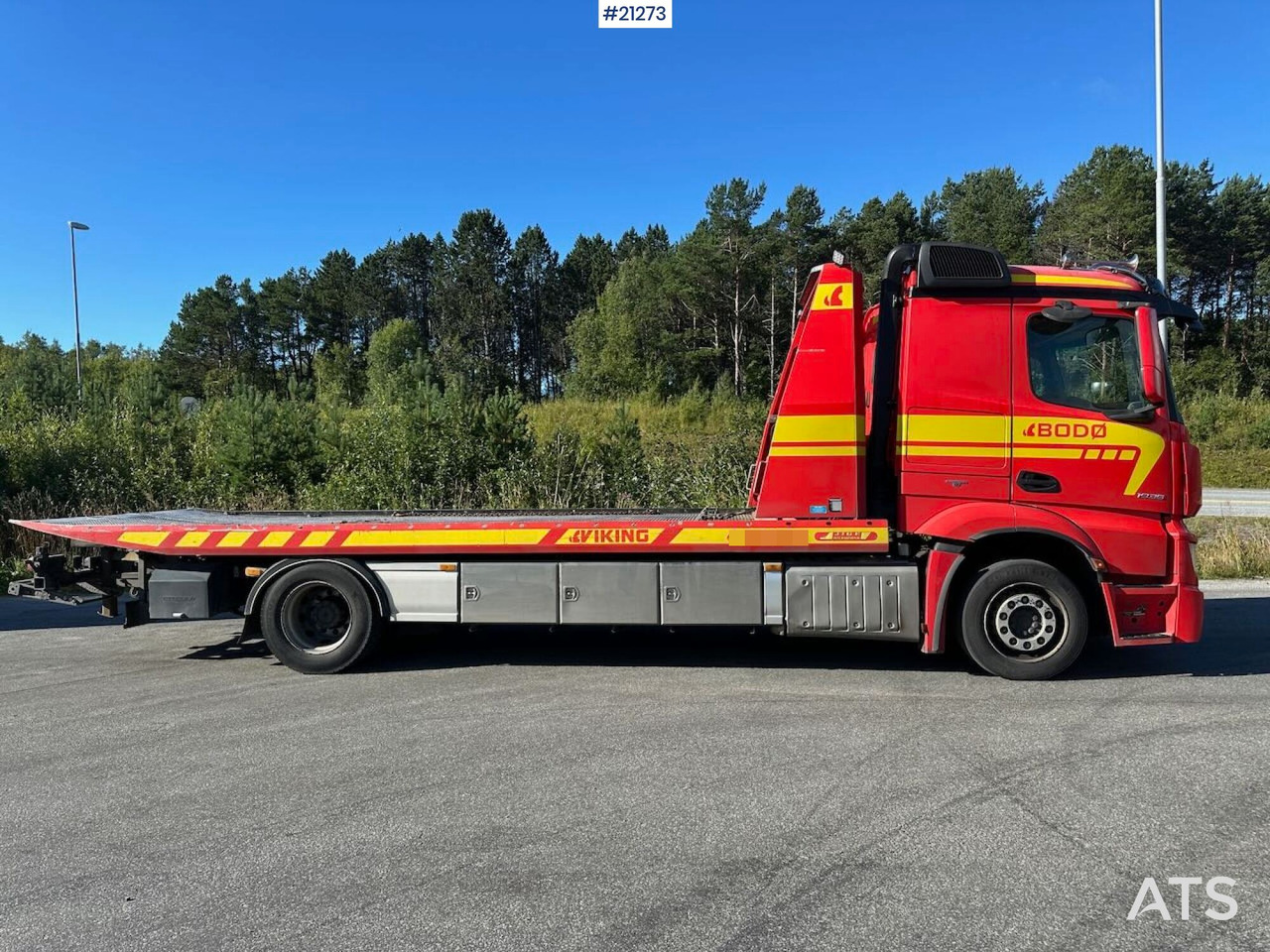 Mercedes ACTROS 1935 4x2 bergingsbil. Nyoverhalt styringsenhet. SE VIDEO - Šlep vozilo: slika 3 Mercedes ACTROS 1935 4x2 bergingsbil. Nyoverhalt styringsenhet. SE VIDEO - Šlep vozilo: slika 3