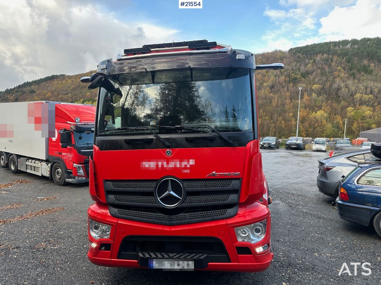 Mercedes Actros 2543 6x2 2 – kammers komprimatorbil m/ 2020 JOAB Anaconda twin påbygg - Kamion za smeće: slika 5 Mercedes Actros 2543 6x2 2 – kammers komprimatorbil m/ 2020 JOAB Anaconda twin påbygg - Kamion za smeće: slika 5