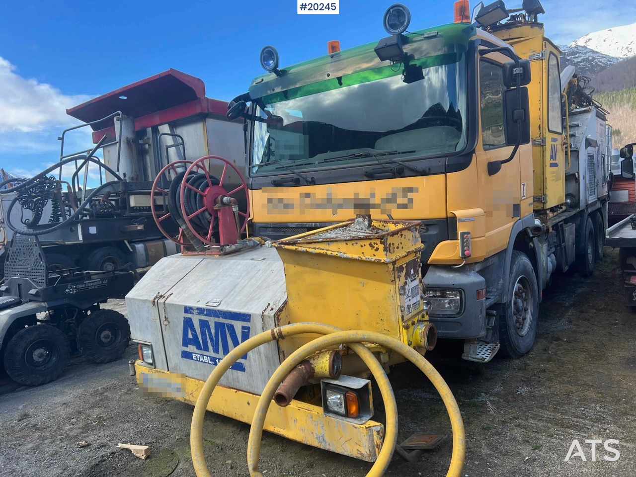 Mercedes Actros 2641 - Auto pumpa za beton: slika 5 Mercedes Actros 2641 - Auto pumpa za beton: slika 5