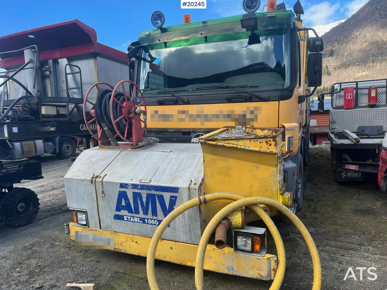 Mercedes Actros 2641 - Auto pumpa za beton: slika 3 Mercedes Actros 2641 - Auto pumpa za beton: slika 3