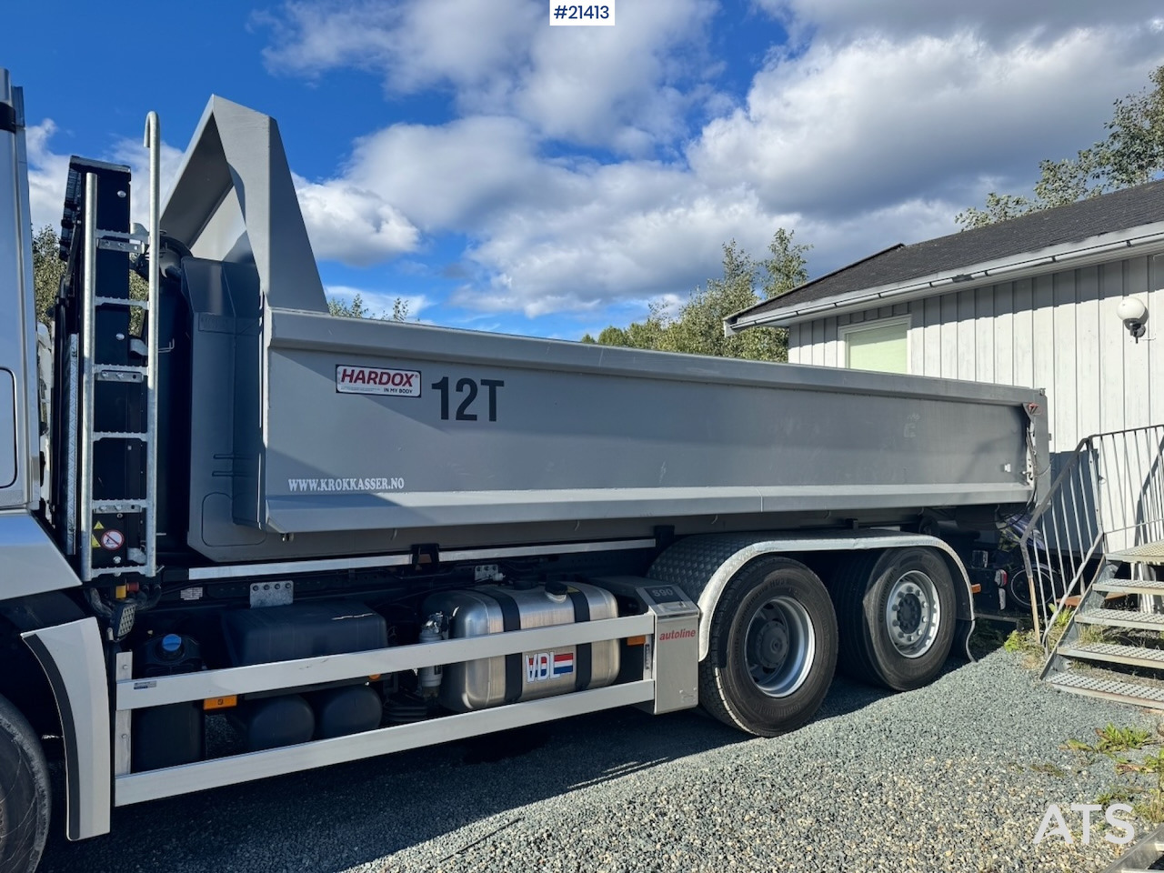 Mercedes Arocs 2543 - Kamion sa hidrauličnom kukom: slika 5 Mercedes Arocs 2543 - Kamion sa hidrauličnom kukom: slika 5