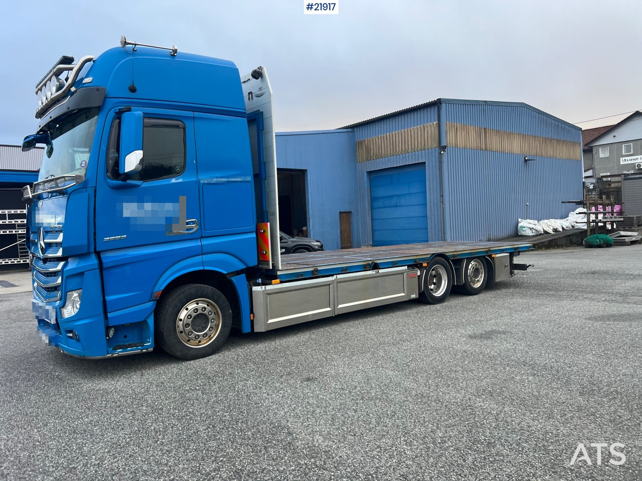 Mercedes-Benz Actros 6x2 planbil m/ 2012 konar 2 akslet plankjerre - Kamion sa tovarnim sandukom: slika 1 Mercedes-Benz Actros 6x2 planbil m/ 2012 konar 2 akslet plankjerre - Kamion sa tovarnim sandukom: slika 1
