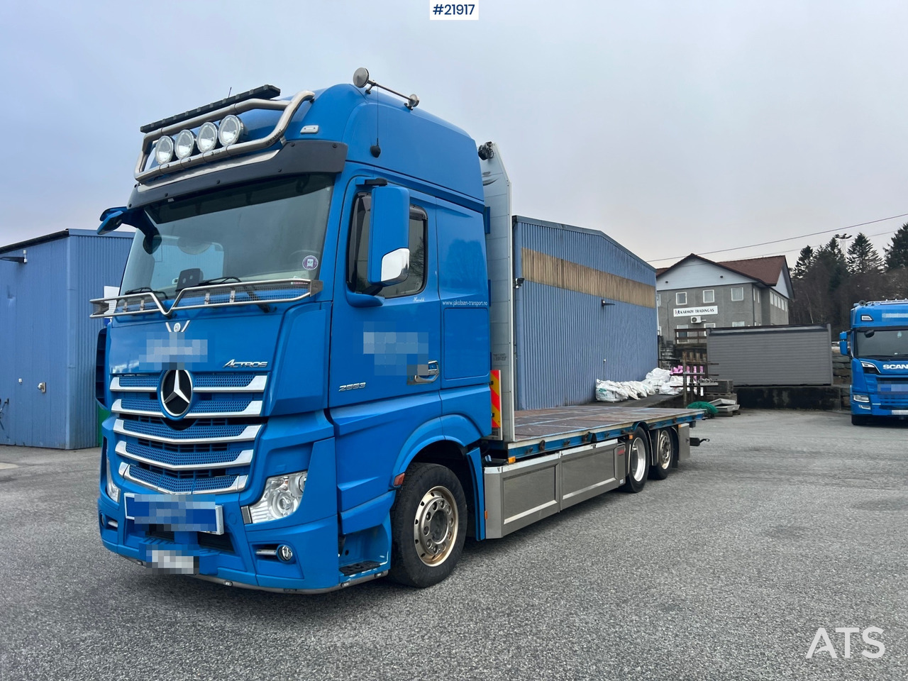 Mercedes-Benz Actros 6x2 planbil m/ 2012 konar 2 akslet plankjerre - Kamion sa tovarnim sandukom: slika 2 Mercedes-Benz Actros 6x2 planbil m/ 2012 konar 2 akslet plankjerre - Kamion sa tovarnim sandukom: slika 2