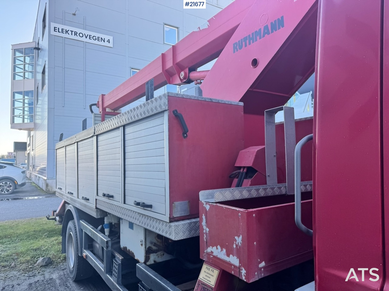 Mercedes-Benz Mercedes Atego 4x2 18 meters Liftbil - Vazdušna platforma montirana na kamion: slika 5 Mercedes-Benz Mercedes Atego 4x2 18 meters Liftbil - Vazdušna platforma montirana na kamion: slika 5