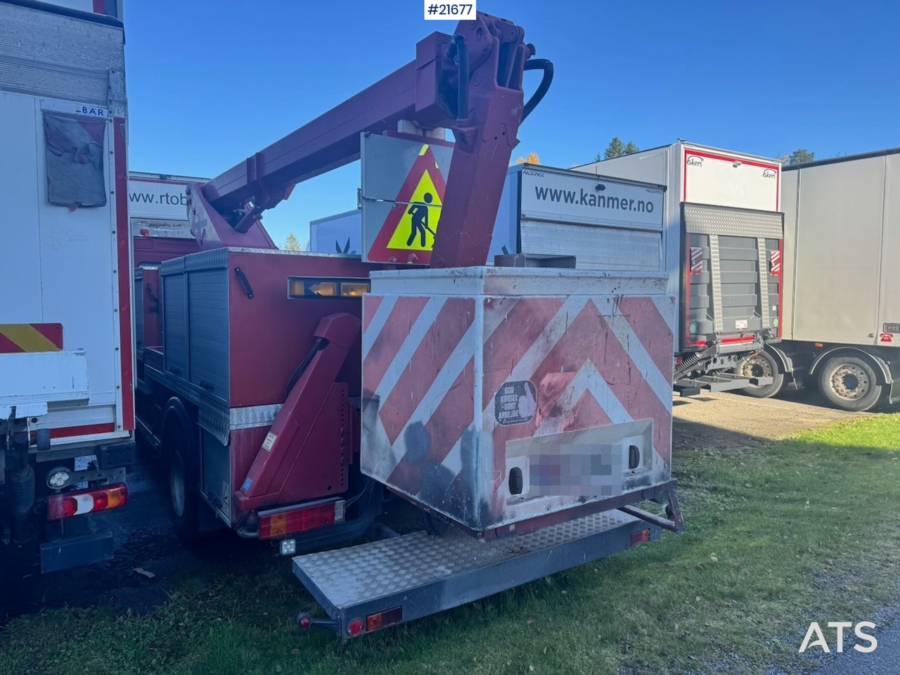 Mercedes-Benz Mercedes Atego 4x2 18 meters Liftbil - Vazdušna platforma montirana na kamion: slika 3 Mercedes-Benz Mercedes Atego 4x2 18 meters Liftbil - Vazdušna platforma montirana na kamion: slika 3