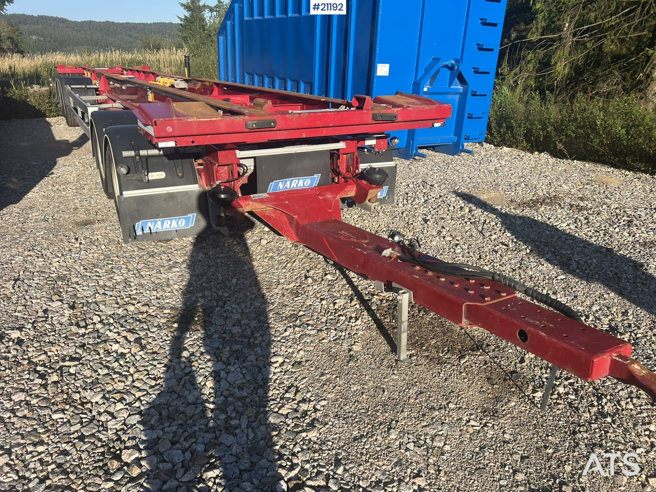 Narko Containerhenger - Prikolica sa golom šasijom: slika 5 Narko Containerhenger - Prikolica sa golom šasijom: slika 5