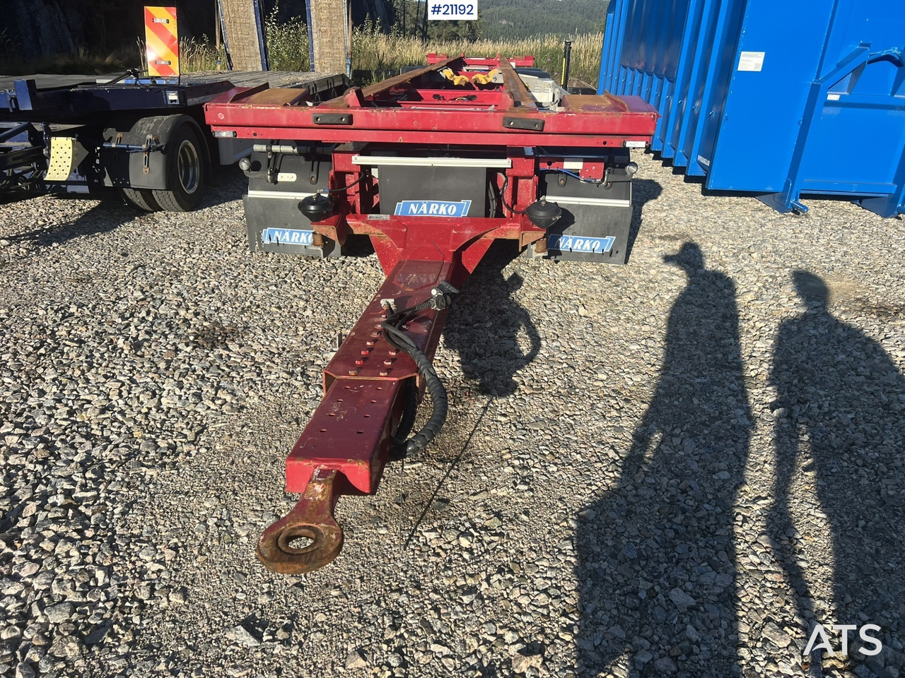 Narko Containerhenger - Prikolica sa golom šasijom: slika 3 Narko Containerhenger - Prikolica sa golom šasijom: slika 3