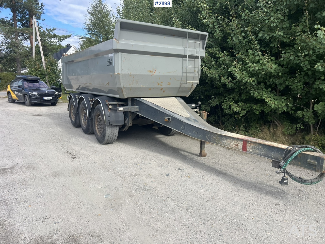 Norslep 3 akslet tipphenger - Prikolica istovarivača: slika 2 Norslep 3 akslet tipphenger - Prikolica istovarivača: slika 2