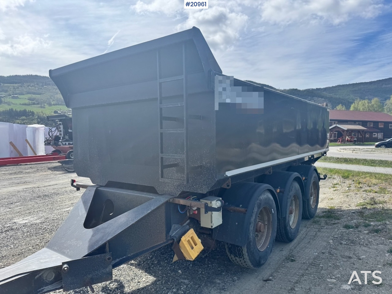 Renders trippelkjerre - Prikolica istovarivača: slika 1 Renders trippelkjerre - Prikolica istovarivača: slika 1