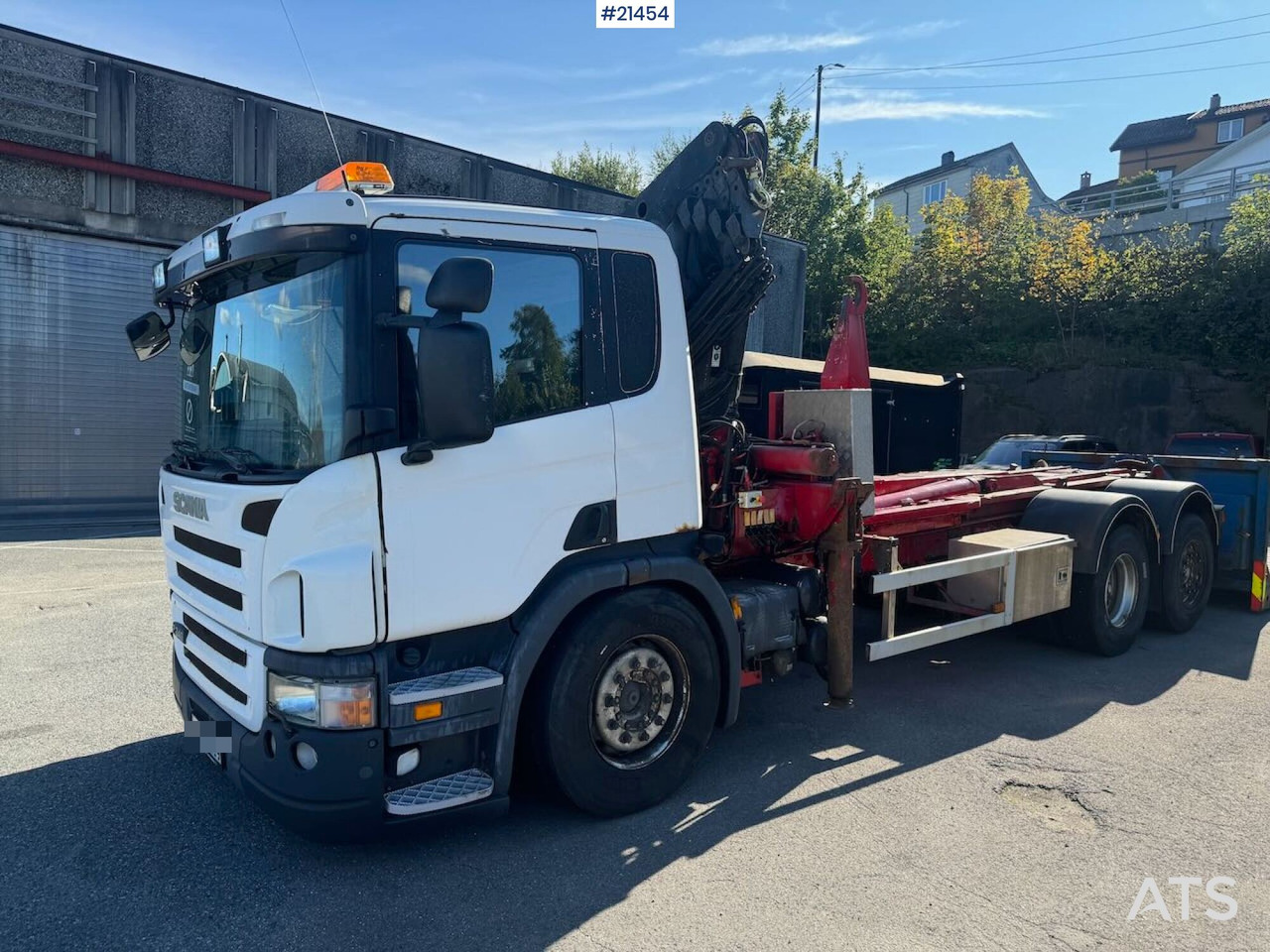 Kamion sa dizalicom Scania P340 Krok/kranbil 23 t/m Palfinger kran: slika 9