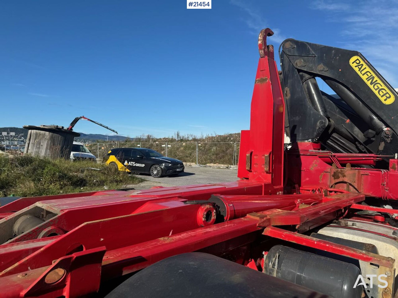 Kamion sa dizalicom Scania P340 Krok/kranbil 23 t/m Palfinger kran: slika 28