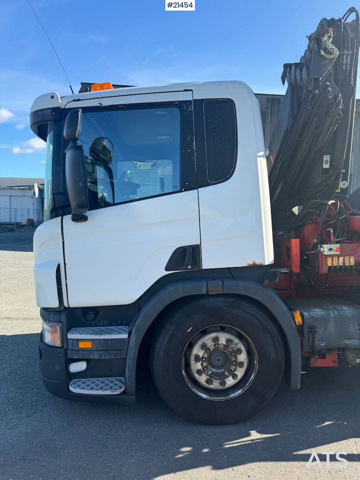 Kamion sa dizalicom Scania P340 Krok/kranbil 23 t/m Palfinger kran: slika 10