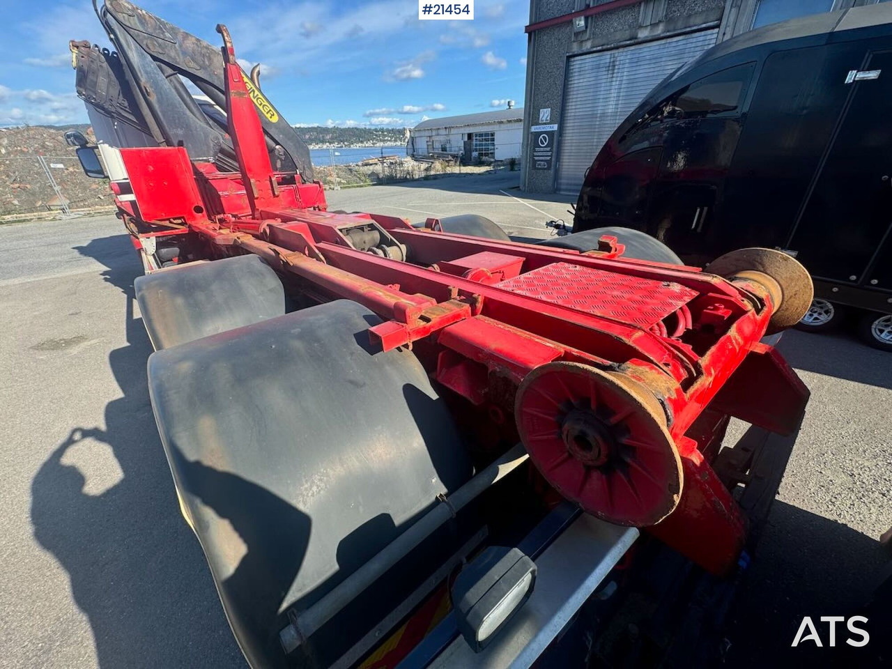 Kamion sa dizalicom Scania P340 Krok/kranbil 23 t/m Palfinger kran: slika 35