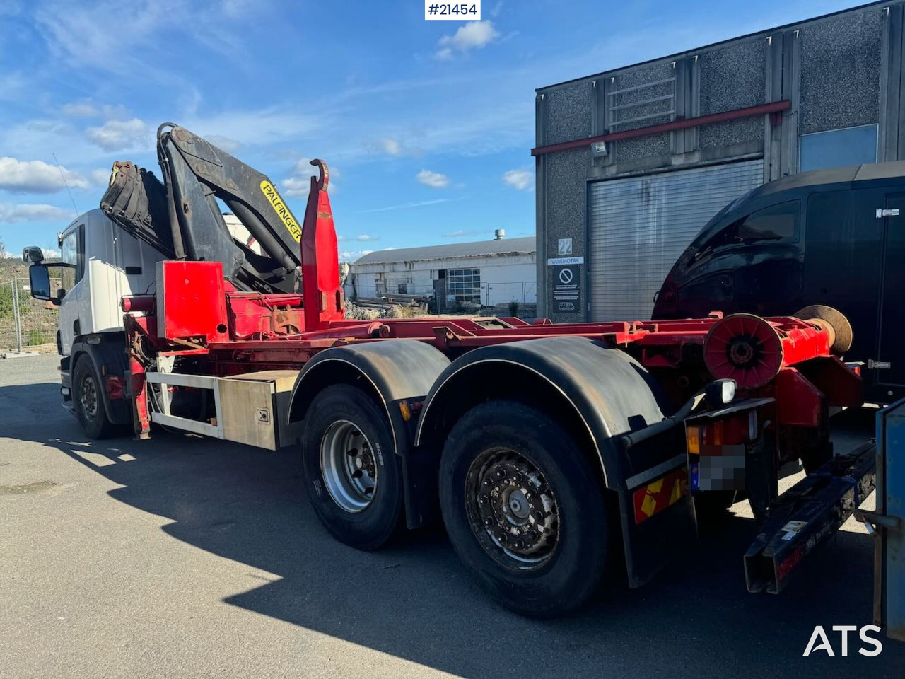 Kamion sa dizalicom Scania P340 Krok/kranbil 23 t/m Palfinger kran: slika 6