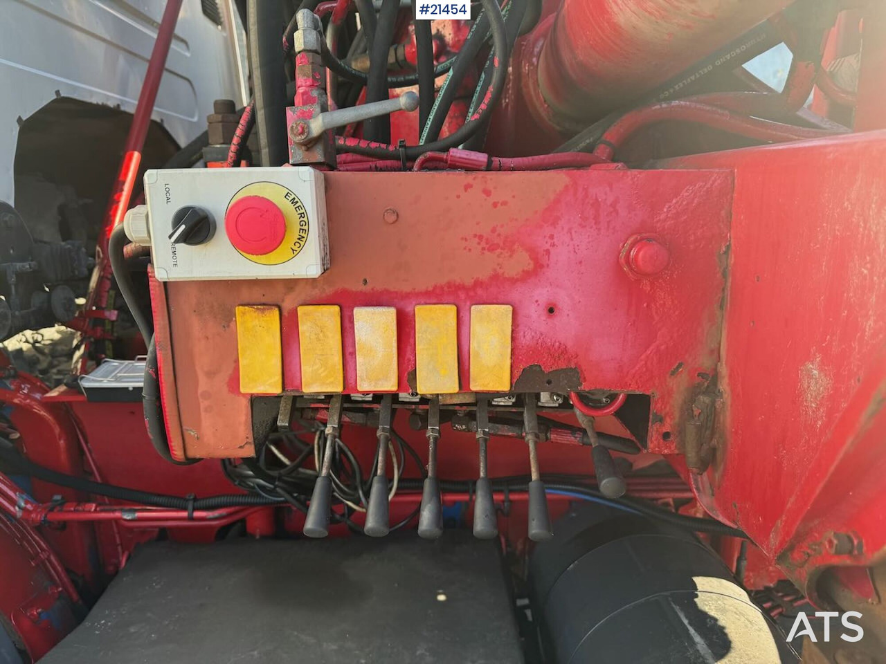 Kamion sa dizalicom Scania P340 Krok/kranbil 23 t/m Palfinger kran: slika 14