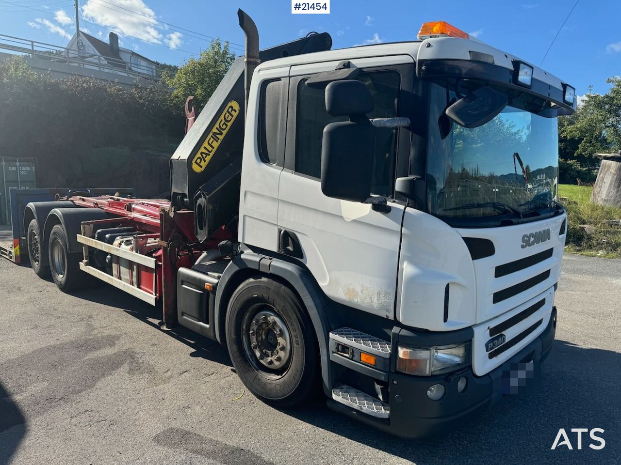 Kamion sa dizalicom Scania P340 Krok/kranbil 23 t/m Palfinger kran: slika 41