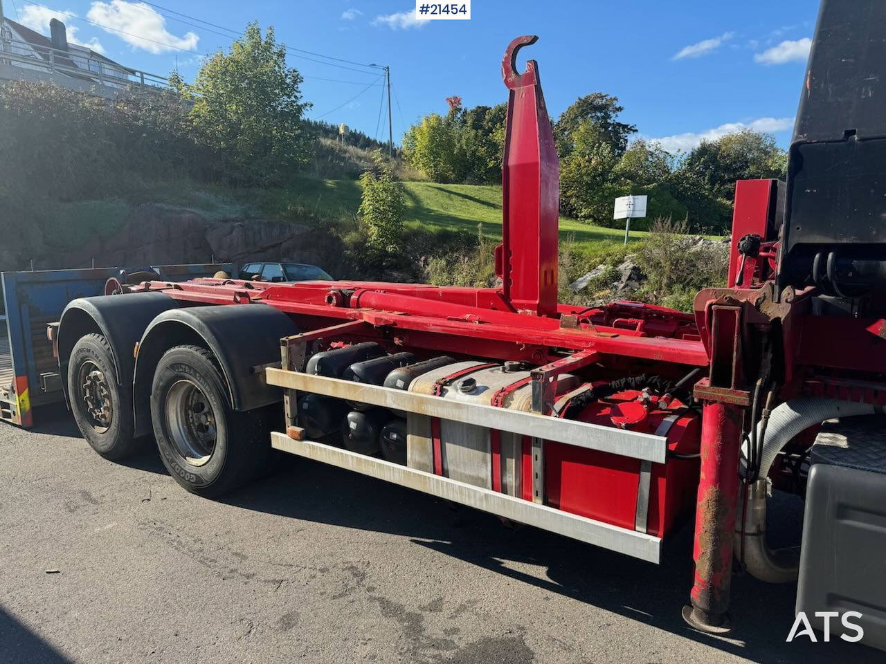 Kamion sa dizalicom Scania P340 Krok/kranbil 23 t/m Palfinger kran: slika 19