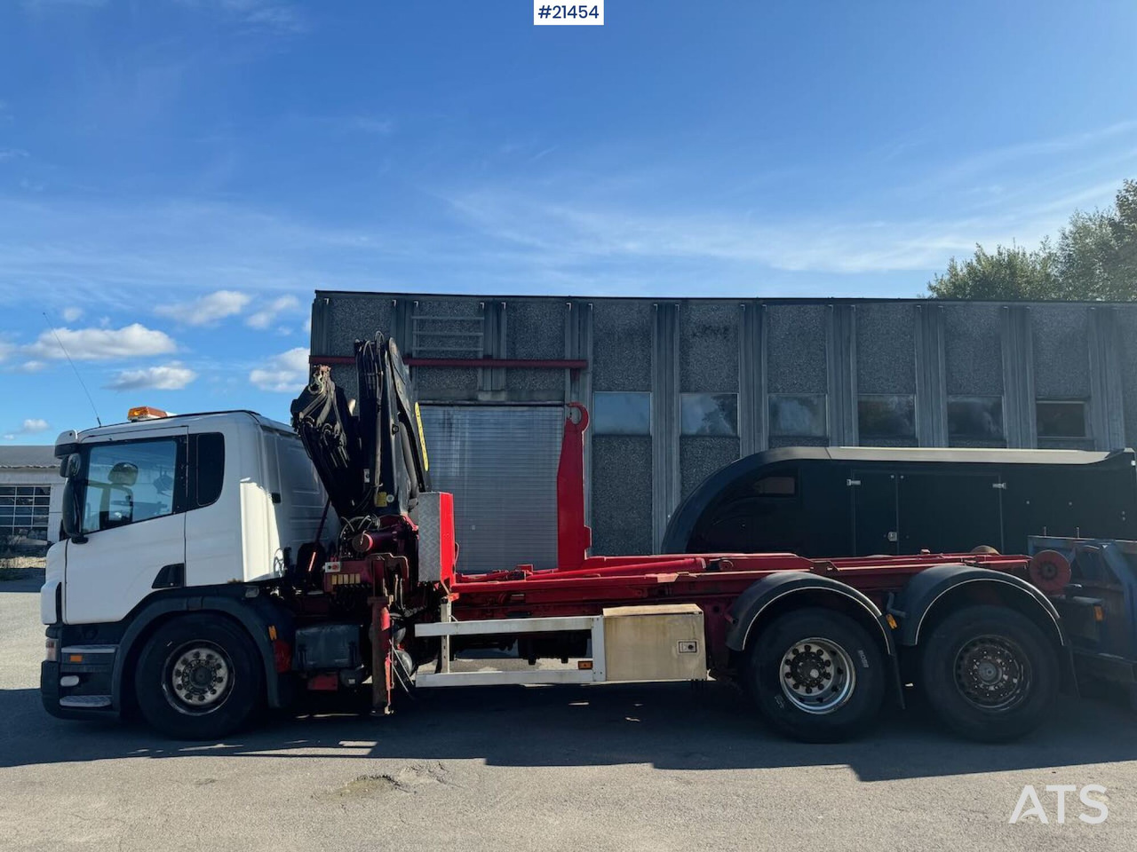 Kamion sa dizalicom Scania P340 Krok/kranbil 23 t/m Palfinger kran: slika 7