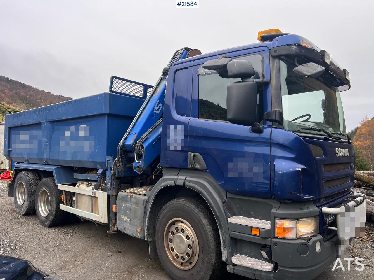 Scania P380 6x2 kranbil m/tipp, m/14t/ og m/Hiab kran - Kamion sa dizalicom: slika 3 Scania P380 6x2 kranbil m/tipp, m/14t/ og m/Hiab kran - Kamion sa dizalicom: slika 3
