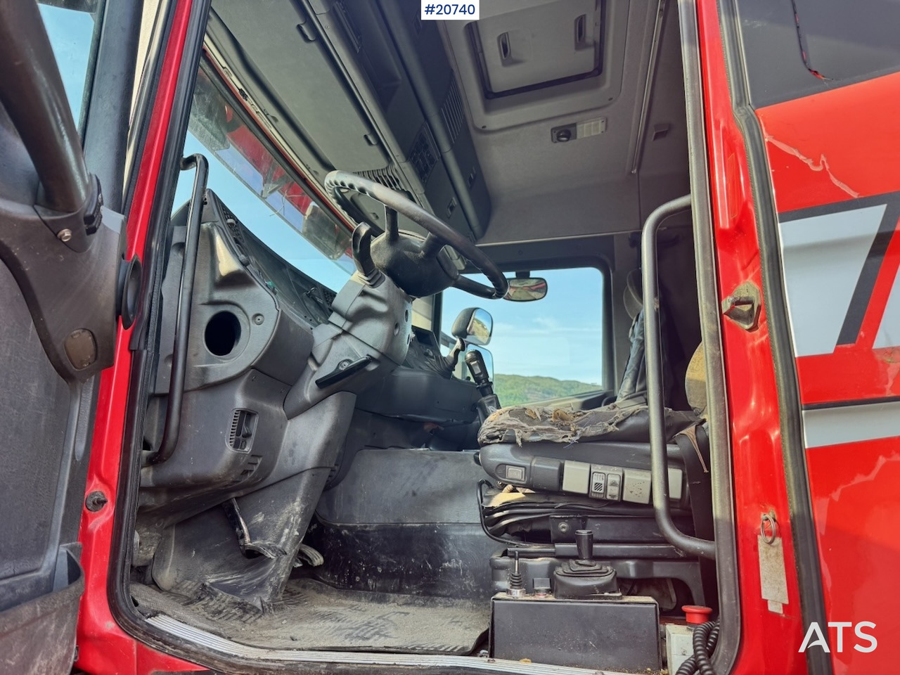 Kamion sa hidrauličnom kukom Scania R124: slika 21
