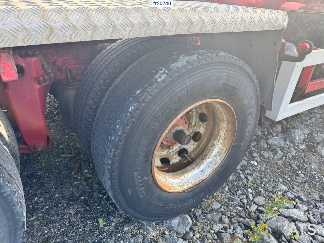 Kamion sa hidrauličnom kukom Scania R124: slika 11
