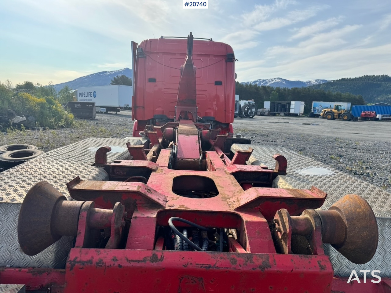 Kamion sa hidrauličnom kukom Scania R124: slika 15