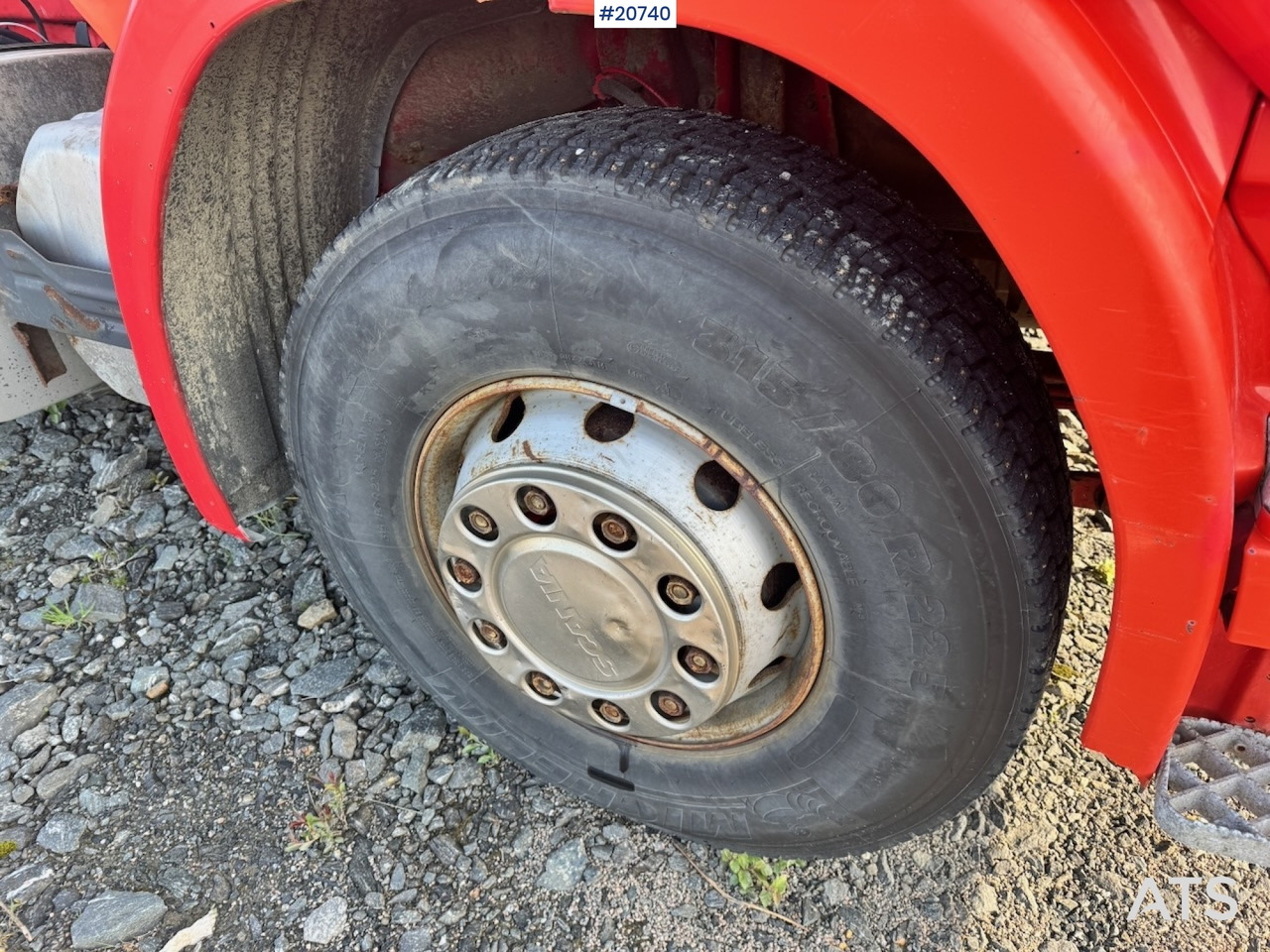 Kamion sa hidrauličnom kukom Scania R124: slika 9