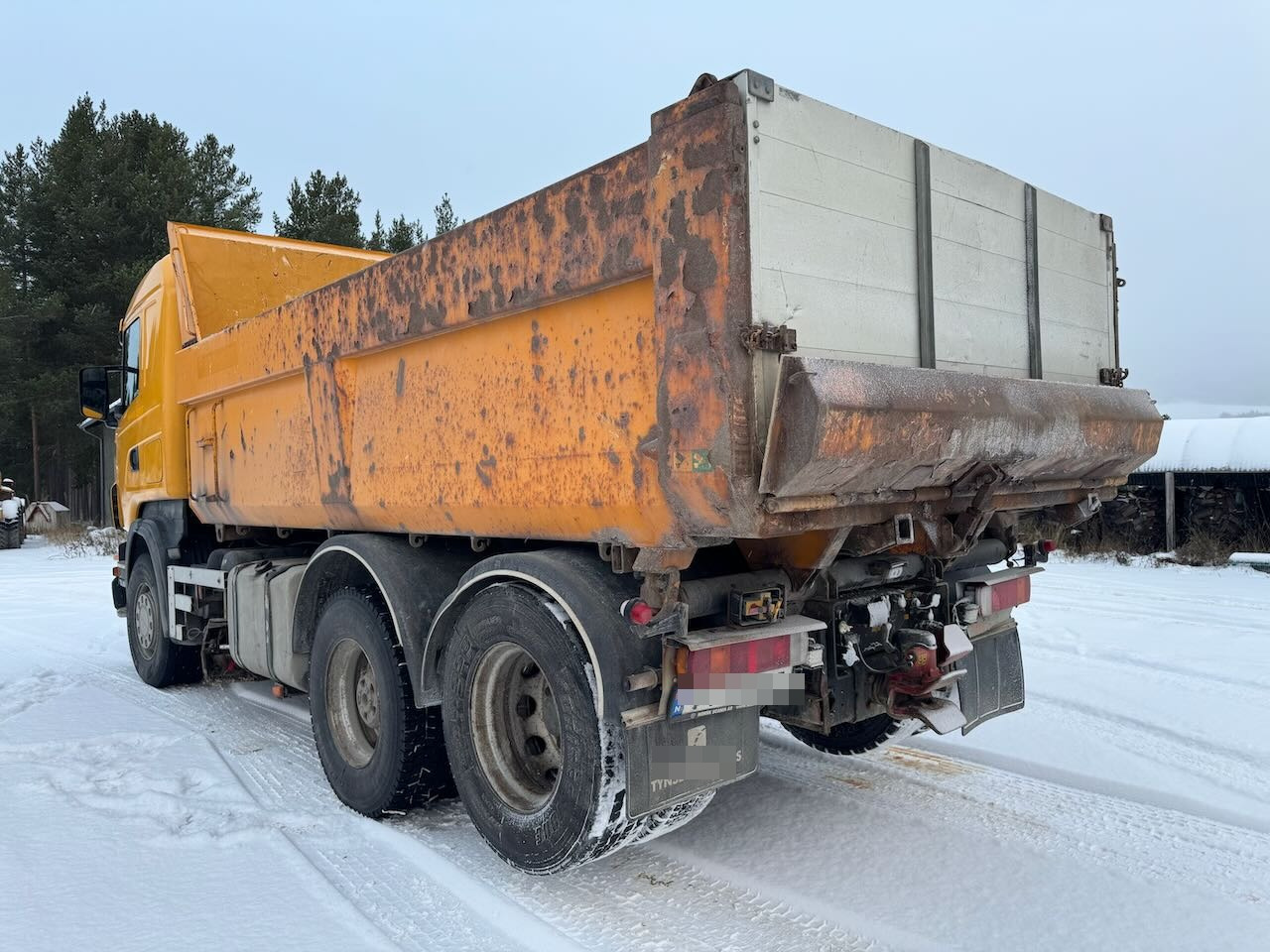 Scania R500 Brøyterigget Tippbil m/ underliggende skjær SE VIDEO - Istovarivač: slika 5 Scania R500 Brøyterigget Tippbil m/ underliggende skjær SE VIDEO - Istovarivač: slika 5