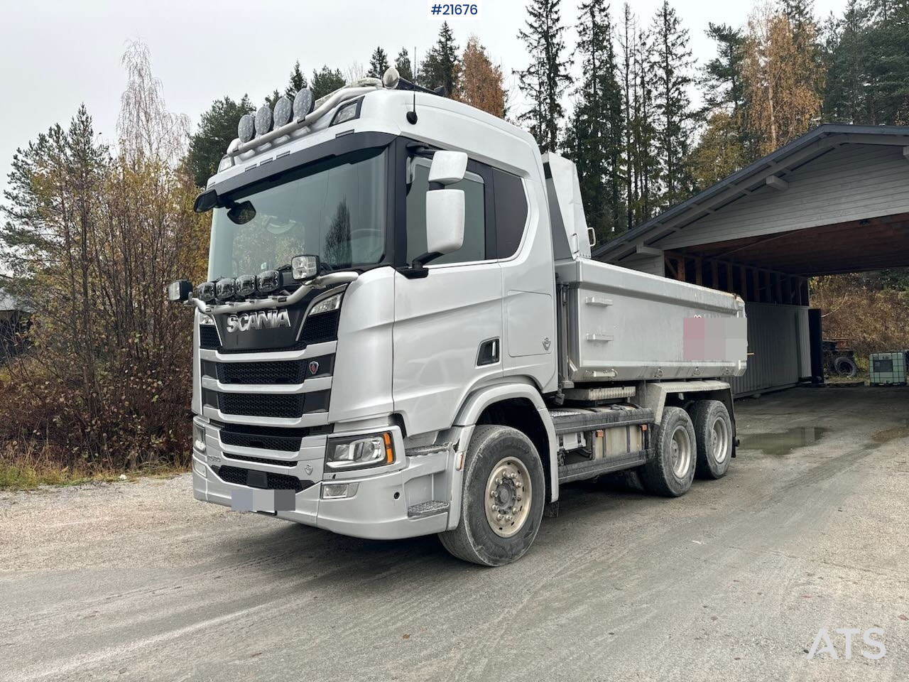 Scania R580 6x4 Brøyterigget Tippbil - Istovarivač: slika 1 Scania R580 6x4 Brøyterigget Tippbil - Istovarivač: slika 1