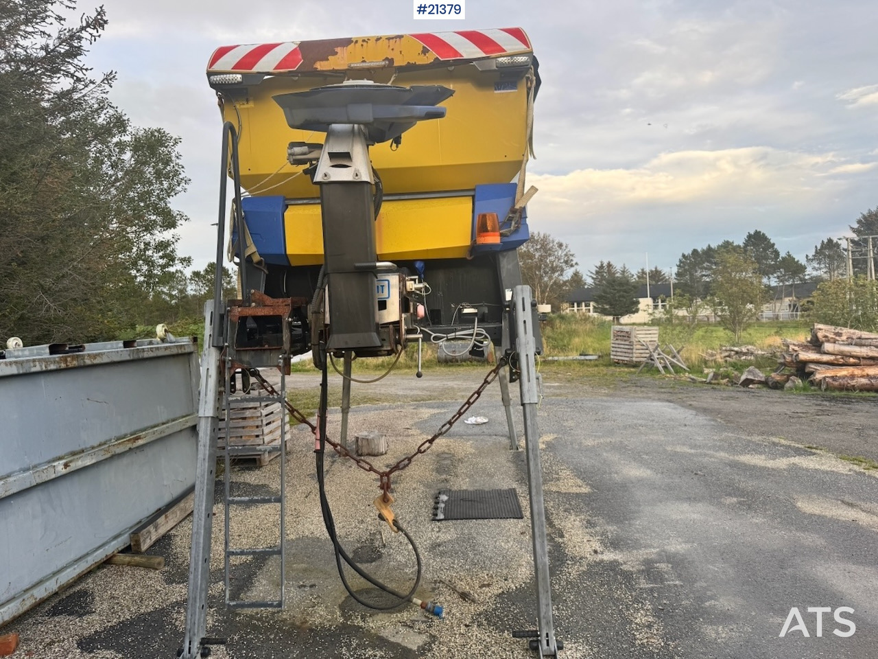 Schmidt 2015 Schmidt Stratos Spreder – Lastebilmontert – 9m3 - Rasipač peska/ Soli: slika 4 Schmidt 2015 Schmidt Stratos Spreder – Lastebilmontert – 9m3 - Rasipač peska/ Soli: slika 4