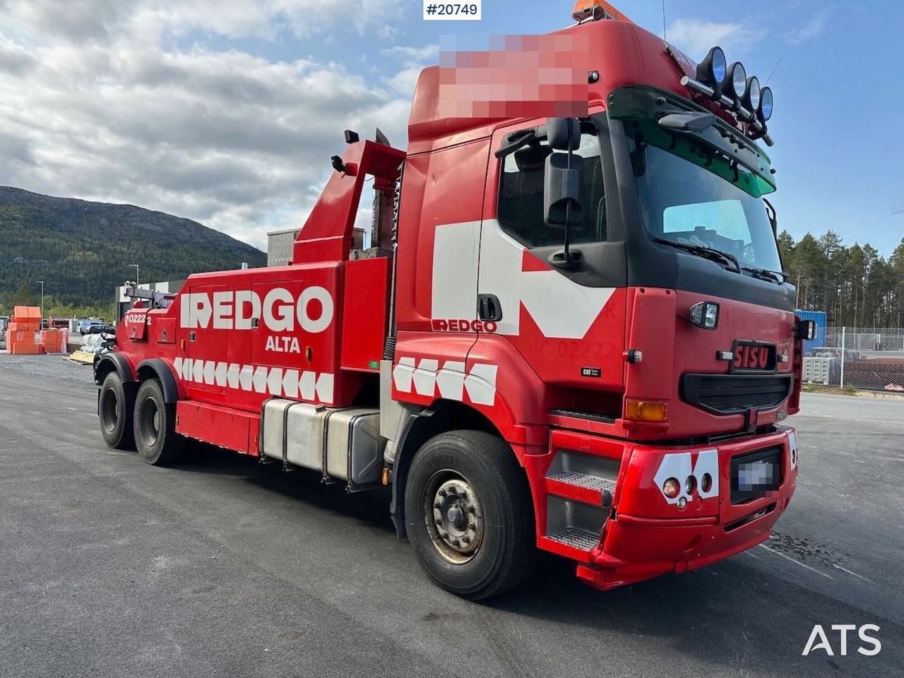 Sisu E18M 6x4 tungberger m/ EKA påbygg og kjettinger. SE VIDEO - Šlep vozilo: slika 4 Sisu E18M 6x4 tungberger m/ EKA påbygg og kjettinger. SE VIDEO - Šlep vozilo: slika 4