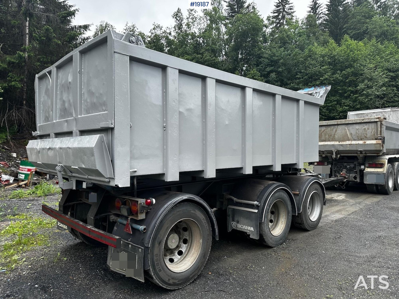 Triolift 3 akslet - Prikolica istovarivača: slika 5 Triolift 3 akslet - Prikolica istovarivača: slika 5