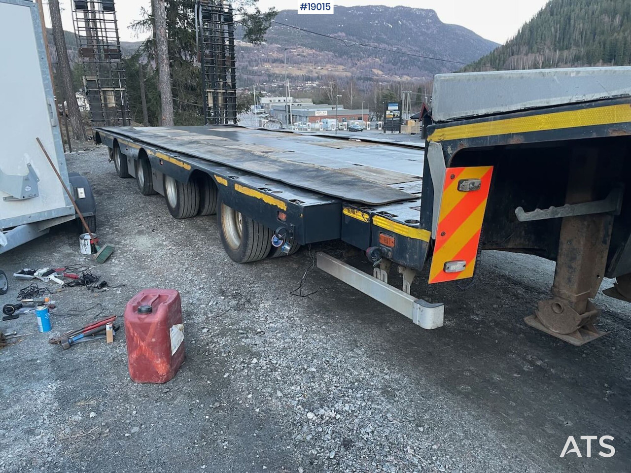 Vang Maskinsemi - Niska poluprikolica za prevoz: slika 2 Vang Maskinsemi - Niska poluprikolica za prevoz: slika 2