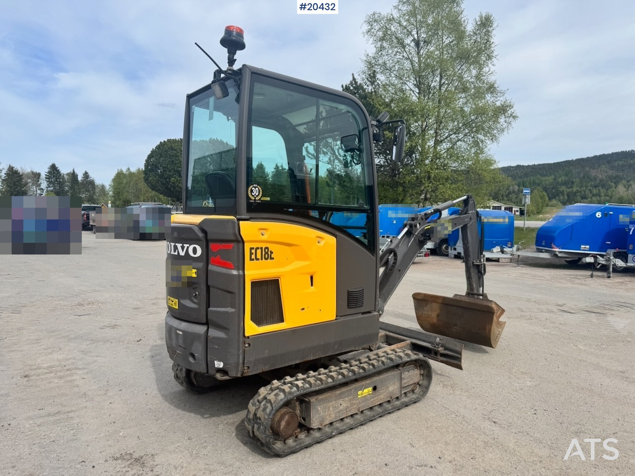 Volvo EC18E - Bager: slika 5 Volvo EC18E - Bager: slika 5