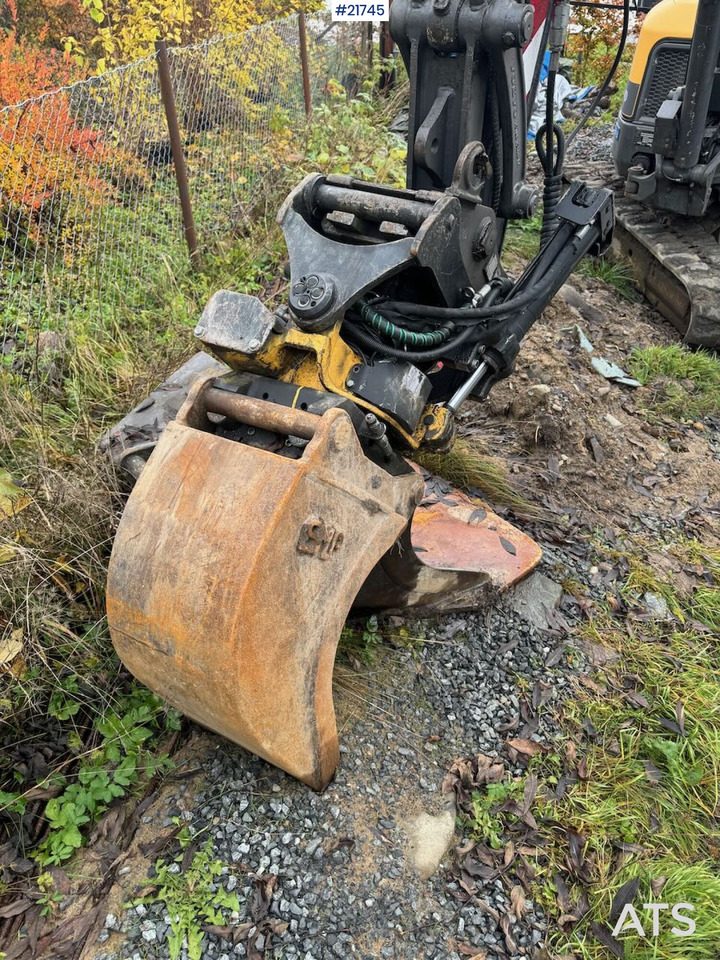 Bager guseničar Volvo ECR58D Beltegraver m/ tilt og skuffe: slika 12 Bager guseničar Volvo ECR58D Beltegraver m/ tilt og skuffe: slika 12