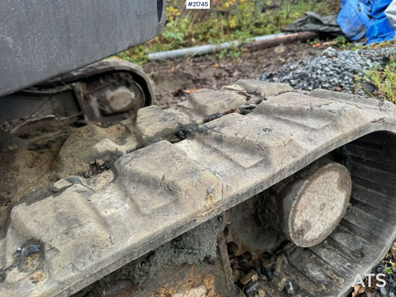 Bager guseničar Volvo ECR58D Beltegraver m/ tilt og skuffe: slika 30 Bager guseničar Volvo ECR58D Beltegraver m/ tilt og skuffe: slika 30