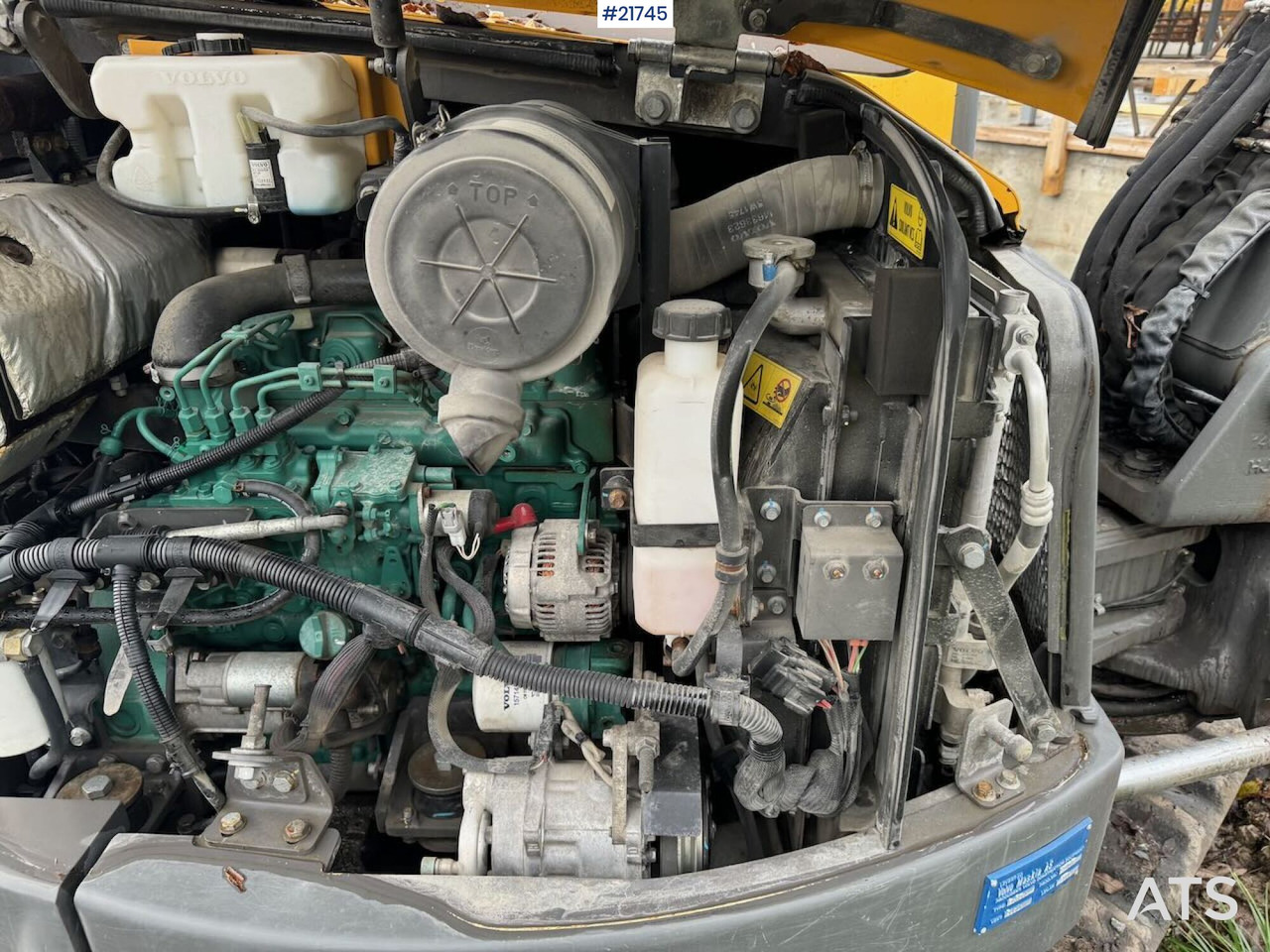 Bager guseničar Volvo ECR58D Beltegraver m/ tilt og skuffe: slika 36 Bager guseničar Volvo ECR58D Beltegraver m/ tilt og skuffe: slika 36