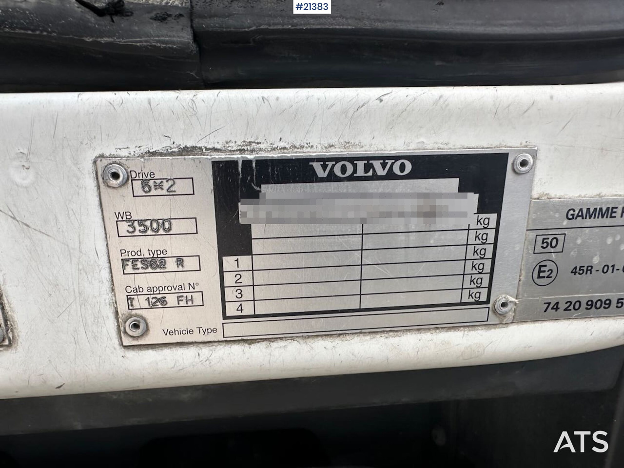 Kamion za smeće Volvo FE: slika 35