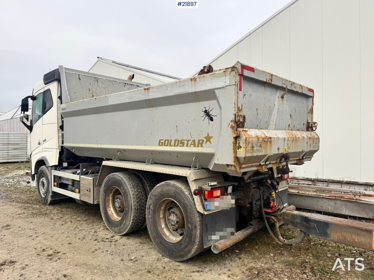 Volvo FH16 600 6x4 Tippbil. 280 000 km! SE VIDEO - Istovarivač: slika 4 Volvo FH16 600 6x4 Tippbil. 280 000 km! SE VIDEO - Istovarivač: slika 4