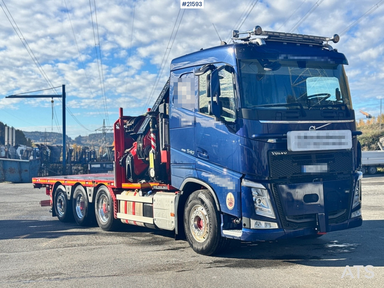 Volvo FH540 Kombibil - Kamion sa dizalicom: slika 4 Volvo FH540 Kombibil - Kamion sa dizalicom: slika 4