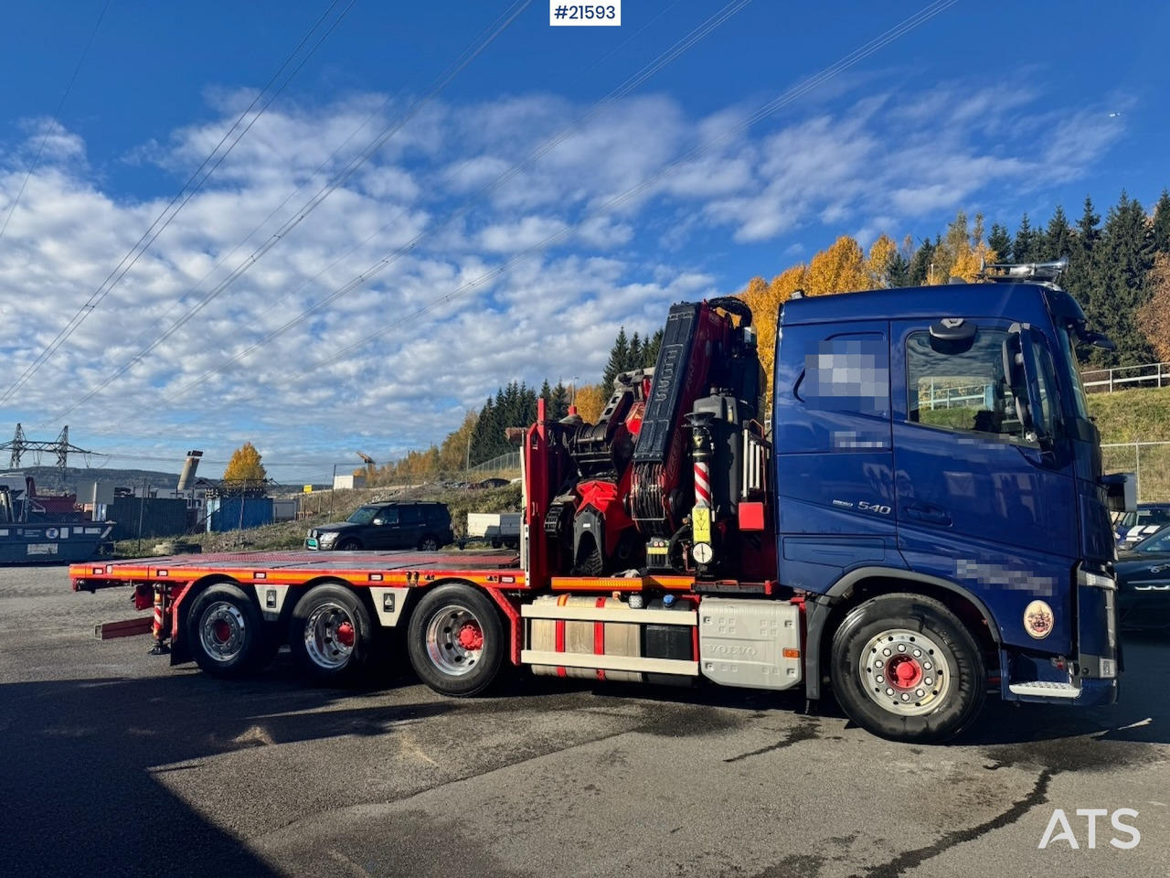 Volvo FH540 Kombibil - Kamion sa dizalicom: slika 5 Volvo FH540 Kombibil - Kamion sa dizalicom: slika 5
