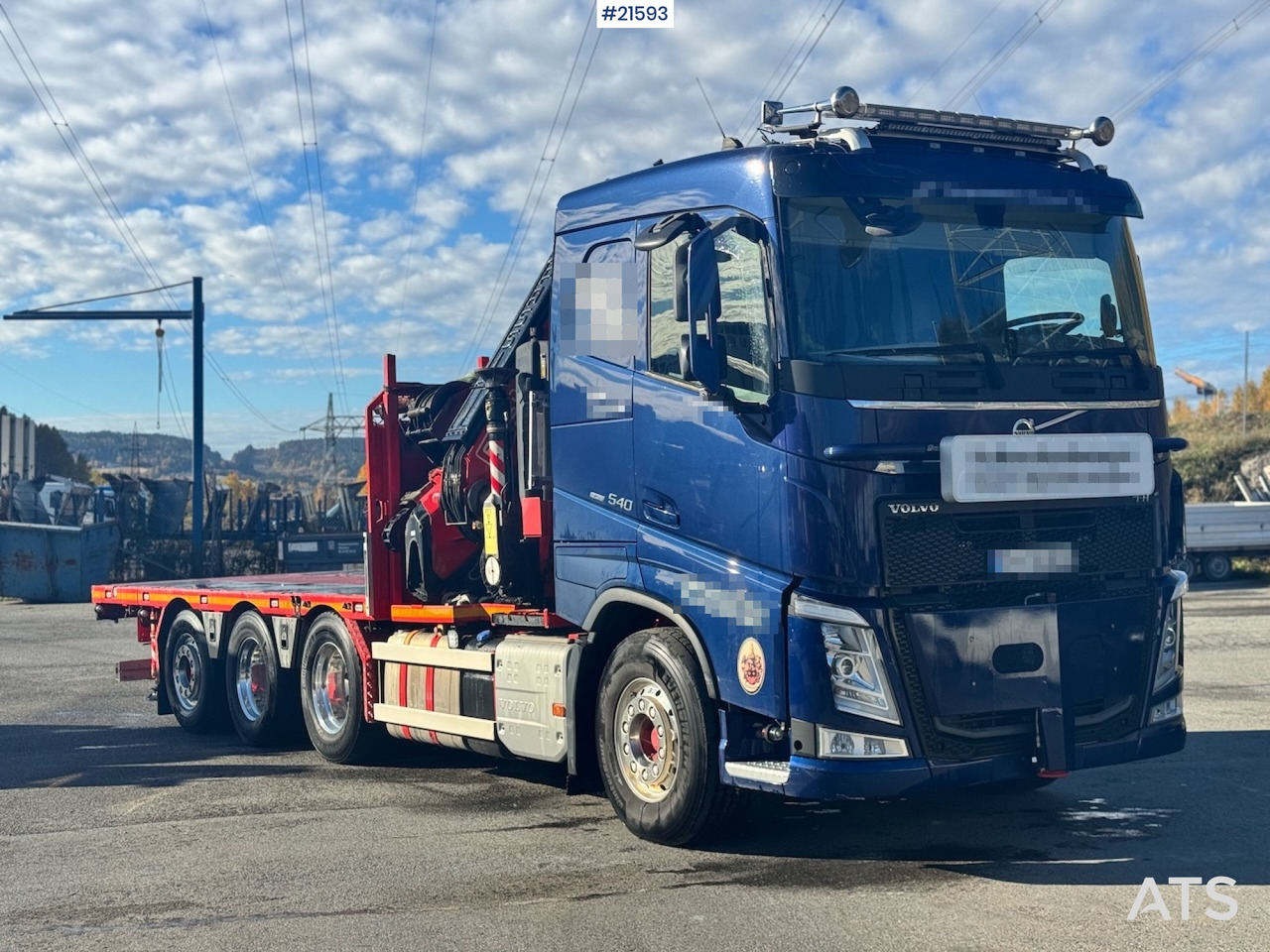 Volvo FH540 Kombibil - Kamion sa dizalicom: slika 3 Volvo FH540 Kombibil - Kamion sa dizalicom: slika 3