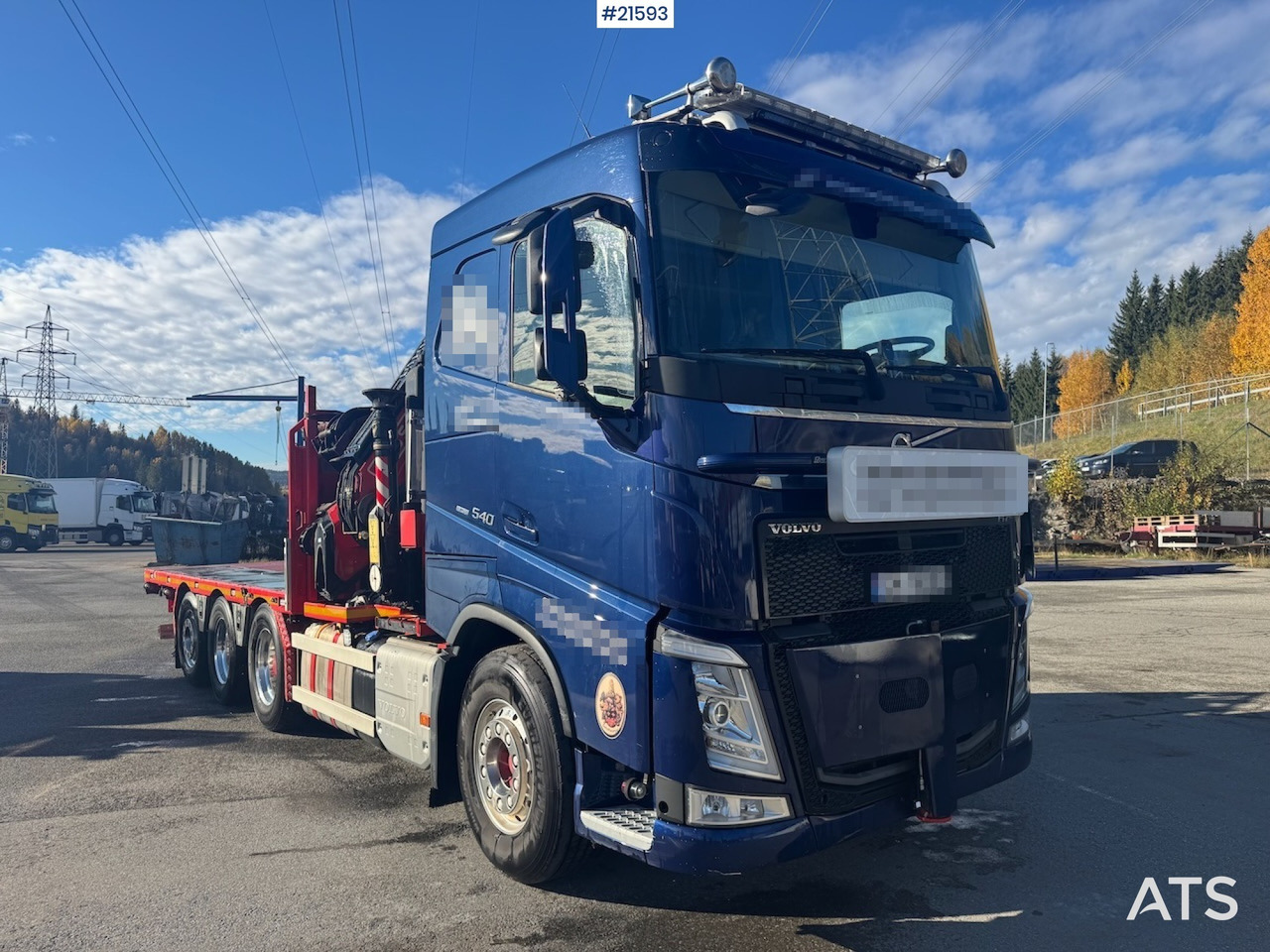 Volvo FH540 Kombibil - Kamion sa dizalicom: slika 2 Volvo FH540 Kombibil - Kamion sa dizalicom: slika 2