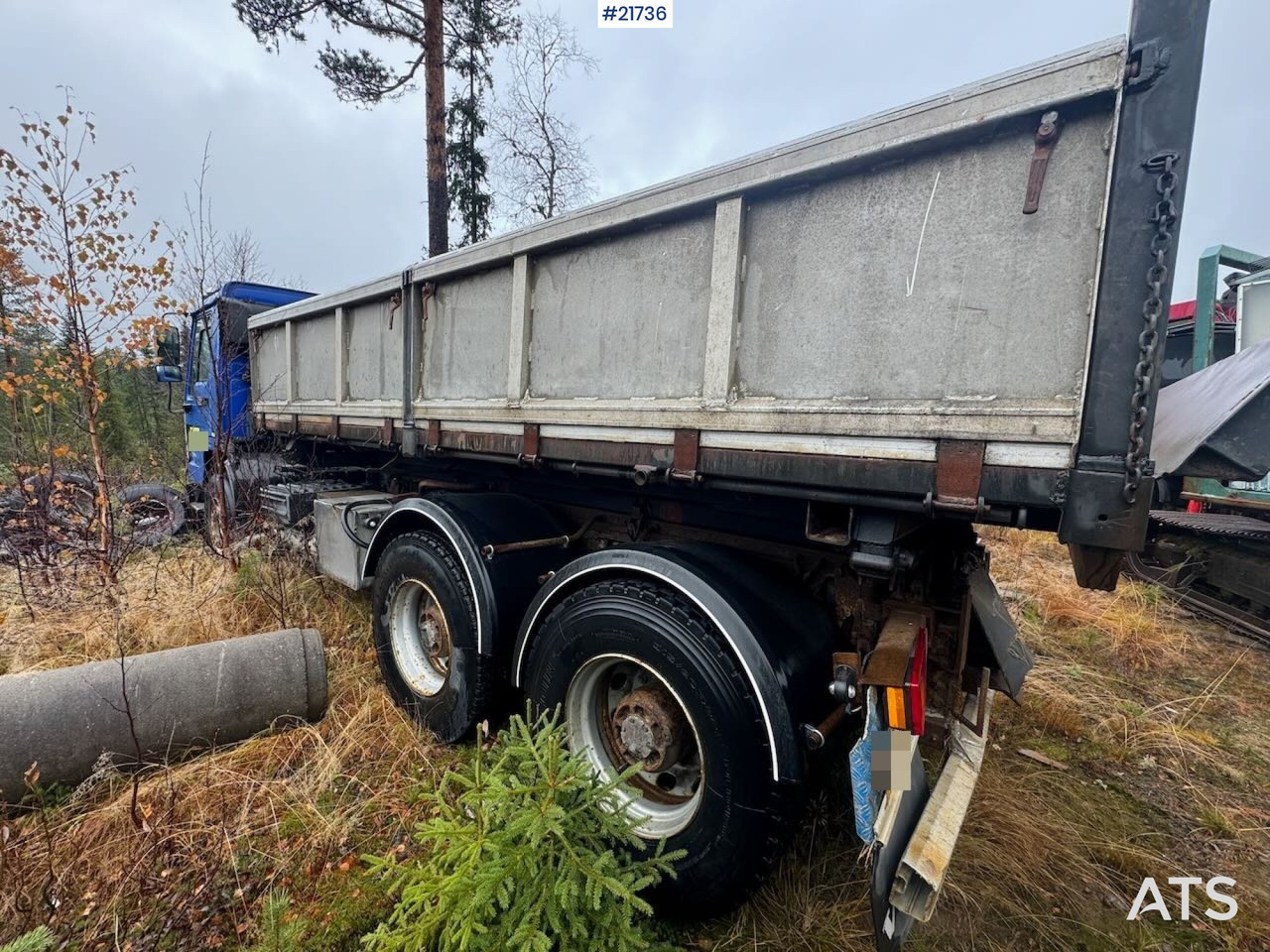 Volvo FL12 m/ 22 t/m Palfinger kran, tømmerflak, Dumperkasse og plan. - Kamion sa dizalicom: slika 5 Volvo FL12 m/ 22 t/m Palfinger kran, tømmerflak, Dumperkasse og plan. - Kamion sa dizalicom: slika 5