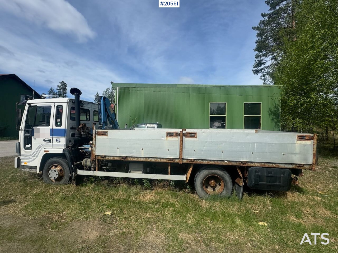 Volvo FL4 - Kamion sa tovarnim sandukom, Kamion sa dizalicom: slika 2 Volvo FL4 - Kamion sa tovarnim sandukom, Kamion sa dizalicom: slika 2